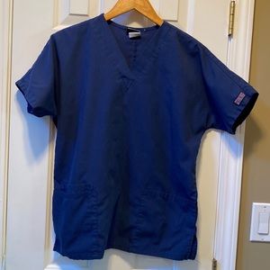 Cherokee navy scrub top. Size Small